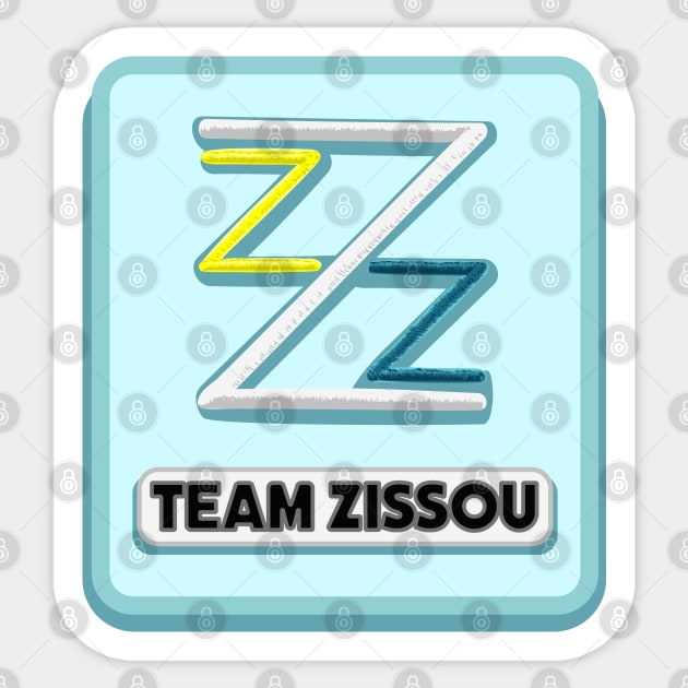 Team Zissou Sticker by PlaidDesign